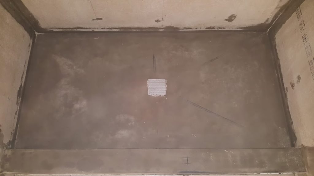 cece upstairs bathroom cement showerpan1 (2)